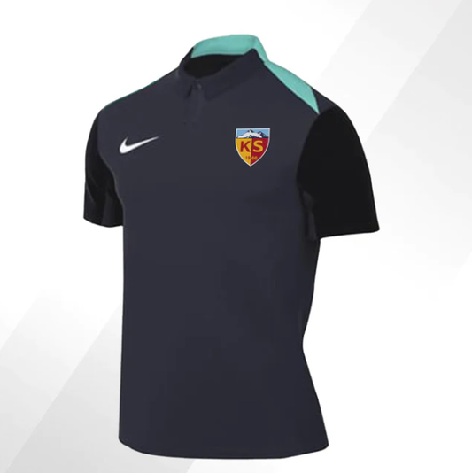 Nike Türkises T-Shirt mit Polokragen