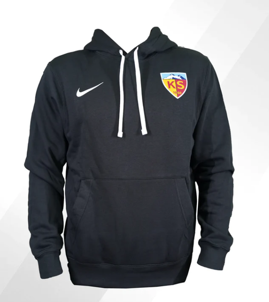 Schwarzes Nike-Kapuzenpullover KYSR